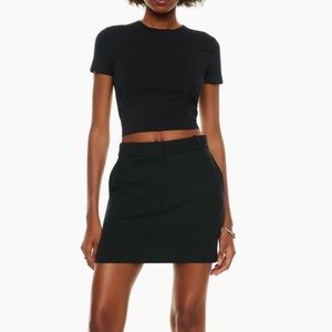 Aritzia Babaton chisel skirt in black